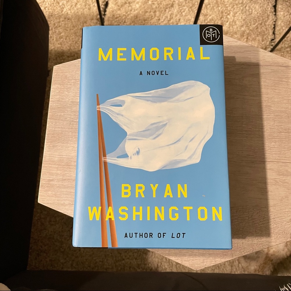 Memorial by Bryan Washington